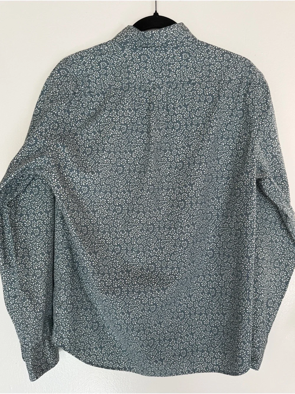 J. Crew Button-Down Shirt with Daisy Pattern